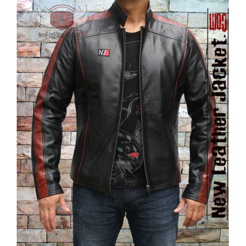 Mass Effect 3 Real Leather N7 Jacket